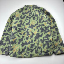 Load image into Gallery viewer, Boys KID, camo print fleece zip up sweater, GUC, size 7,  