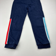 Load image into Gallery viewer, Boys Timberland, navy track pants, elasticated, Inside leg: 41.5cm, GUC, size 4,  
