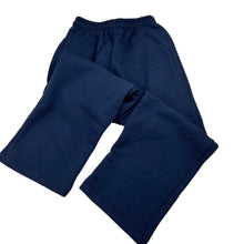 Load image into Gallery viewer, Unisex PICKLES, navy fleece lined track pants, Inside leg: 50cm, EUC, size 5,  