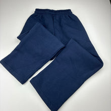 Load image into Gallery viewer, Unisex PICKLES, navy fleece lined track pants, Inside leg: 50cm, EUC, size 5,  