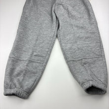 Load image into Gallery viewer, Unisex Golden Leaf, grey fleece lined track pants, Inside leg: 44cm, NEW, size 6,  