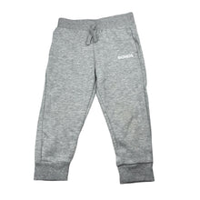 Load image into Gallery viewer, Unisex Bonds, grey marle track pants, elasticated, Inside leg: 30.5cm, GUC, size 2,  