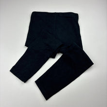 Load image into Gallery viewer, Girls Anko, black stretchy leggings, Inside leg: 39cm, GUC, size 5,  