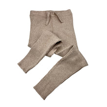 Load image into Gallery viewer, Girls Zara, ribbed knit leggings, Inside leg: 38cm, GUC, size 4-5,  