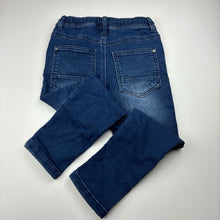 Load image into Gallery viewer, Boys Anko, stretch knit denim jeans, elasticated, Inside leg: 40cm, GUC, size 4,  