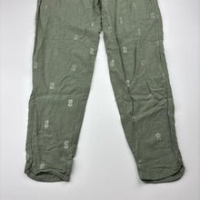 Load image into Gallery viewer, Girls H&amp;M, lightweight vsicose pants, elasticated, Inside leg: 52cm, GUC, size 9,  