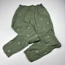 Load image into Gallery viewer, Girls H&amp;M, lightweight vsicose pants, elasticated, Inside leg: 52cm, GUC, size 9,  