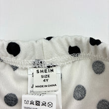 Load image into Gallery viewer, Girls SHEIN, lightweight pants, elasticated, Inside leg: 33cm, EUC, size 4,  
