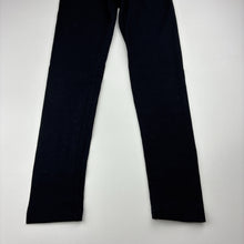 Load image into Gallery viewer, Girls Zara, black stretchy leggings, Inside leg: 53cm, EUC, size 8,  