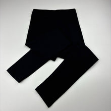 Load image into Gallery viewer, Girls Zara, black stretchy leggings, Inside leg: 53cm, EUC, size 8,  
