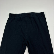 Load image into Gallery viewer, Girls Brilliant Basics, black cropped leggings, Inside leg: 26cm, GUC, size 5,  