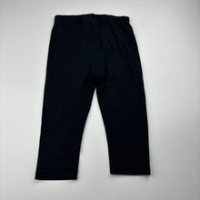 Load image into Gallery viewer, Girls Brilliant Basics, black cropped leggings, Inside leg: 26cm, GUC, size 5,  