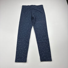 Load image into Gallery viewer, Girls Target, stretchy leggings, embroidered unicorns, Inside leg: 41cm, FUC, size 5,  