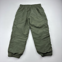 Load image into Gallery viewer, Boys Tilt, lightweight khaki casual pants, elasticated, Inside leg: 37cm, GUC, size 3,  