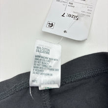 Load image into Gallery viewer, Girls Anko, grey stretchy leggings, Inside leg: 46cm, NEW, size 7,  