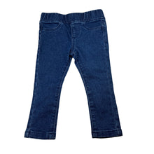 Load image into Gallery viewer, Girls 1964 Denim Co, stretch denim leggings / jeggings, elasticated, Inside leg: 28.5cm, EUC, size 2,  