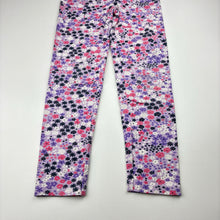 Load image into Gallery viewer, Girls Anko, floral stretchy leggings, Inside leg: 45cm, GUC, size 7,  