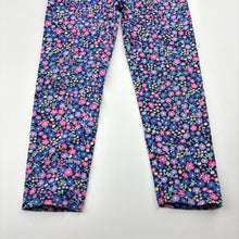 Load image into Gallery viewer, Girls Anko, floral stretchy leggings, Inside leg: 31cm, GUC, size 3,  
