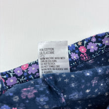 Load image into Gallery viewer, Girls Anko, floral stretchy leggings, Inside leg: 31cm, GUC, size 3,  