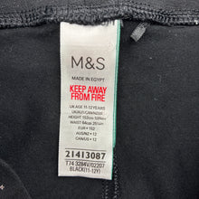 Load image into Gallery viewer, Girls M&amp;S, stretchy leggings, stars, Inside leg: 59cm, EUC, size 12,  