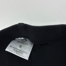 Load image into Gallery viewer, Girls Favourites, Aust cotton blend leggings, Inside leg: 45cm, EUC, size 6,  