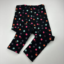 Load image into Gallery viewer, Girls Anko, fleece lined stretchy leggings, Inside leg: 38cm, EUC, size 5,  