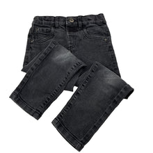 Load image into Gallery viewer, Boys Anko, grey stretch denim jeans, adjustable, Inside leg: 36cm, FUC, size 4,  