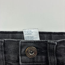 Load image into Gallery viewer, Boys Anko, grey stretch denim jeans, adjustable, Inside leg: 36cm, FUC, size 4,  