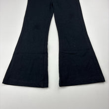 Load image into Gallery viewer, Girls Mango, black bootcut leggings, Inside leg: 37cm, EUC, size 3,  