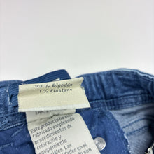 Load image into Gallery viewer, Girls POCO PIANO, blue stretch denim jeans, adjustable, Inside leg: 40.5cm, FUC, size 4,  