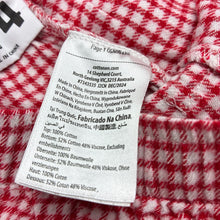 Load image into Gallery viewer, Girls Cotton On, red &amp; white check cotton pyjama pants, EUC, size 4,  