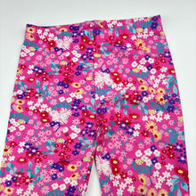 Load image into Gallery viewer, Girls Anko, floral stretchy leggings, Inside leg: 29.5cm, GUC, size 3,  