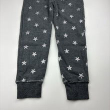 Load image into Gallery viewer, Girls Emerson, fleece lined track pants, stars, Inside leg: 45cm, EUC, size 5,  