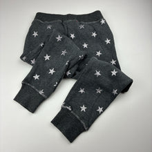 Load image into Gallery viewer, Girls Emerson, fleece lined track pants, stars, Inside leg: 45cm, EUC, size 5,  