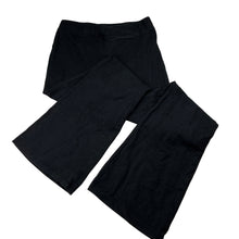 Load image into Gallery viewer, Girls Anko, black bootcut leggings / jazz pants, Inside leg: 55cm, GUC, size 9,  