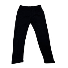 Load image into Gallery viewer, Girls Mango, black fleece lined leggings, Inside leg: 35cm, EUC, size 3,  