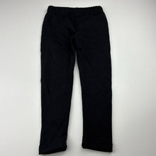 Load image into Gallery viewer, Girls Mango, black fleece lined leggings, Inside leg: 35cm, EUC, size 3,  