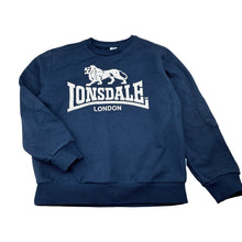 Load image into Gallery viewer, Unisex Lonsdale, navy cotton sweater / jumper, GUC, size 5,  