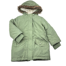 Load image into Gallery viewer, Girls Anko, green hooded jacket / coat, GUC, size 3,  
