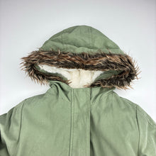 Load image into Gallery viewer, Girls Anko, green hooded jacket / coat, GUC, size 3,  