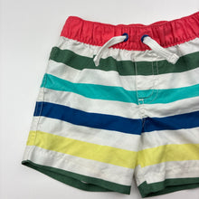 Load image into Gallery viewer, Boys Carters, lightweight board shorts, elasticated, GUC, size 0,  