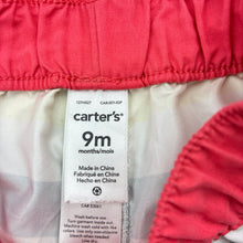 Load image into Gallery viewer, Boys Carters, lightweight board shorts, elasticated, GUC, size 0,  