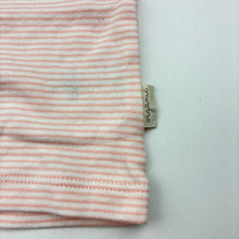 Load image into Gallery viewer, Girls Anko, pink stripe organic cotton singlet top, EUC, size 0000,  