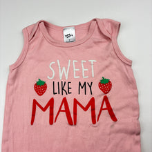Load image into Gallery viewer, Girls Baby Berry, pink cotton bodysuit / romper, GUC, size 2,  