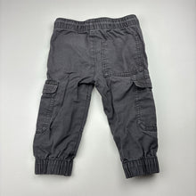 Load image into Gallery viewer, Boys Anko, cotton cargo pants, elasticated, FUC, size 1,  