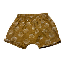 Load image into Gallery viewer, Unisex Next, cotton shorts, elasticated, seashells, GUC, size 0,  