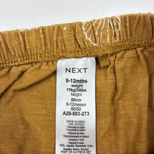Load image into Gallery viewer, Unisex Next, cotton shorts, elasticated, seashells, GUC, size 0,  