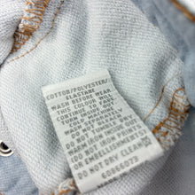 Load image into Gallery viewer, Girls Target, stretch knit denim jacket, poppers, FUC, size 2,  