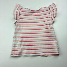 Load image into Gallery viewer, Girls Dymples, ribbed stretchy striped top, FUC, size 1,  