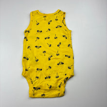 Load image into Gallery viewer, Boys Dymples, yellow singletsuit romper, EUC, size 00,  